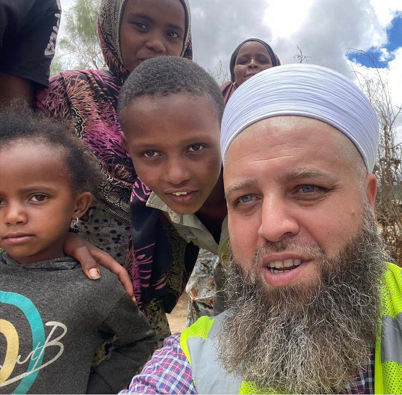 Sadaka dağıtımı yapıldı